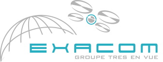 Exacom pilotage drone